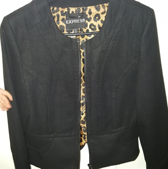 Cute structure coat from express nwot - Picture 2 of 2